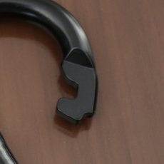 Photo3: Oval Carabiner (Black) (3)